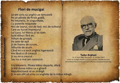 fraza tudor arghezi les cadenas des languags|Tudor Arghezi Quotes (Author of Flori de mucigai) .